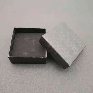 yunnique Jewelry <b>Box</b> Square Paper <b>Gift</b> <b>Box</b> 7.7cmX7.7cmX3.5cm Solid Color Hard Cover Packaging - Product Image 5