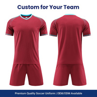 Nouvelle saison 2026-2027, maillot de football personnalisé en polyester sublimé avec logo, maillot de football OEM en gros