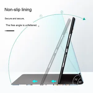 Étui de protection en silicone souple anti-chute pour tablette <span class=keywords><strong>iPad</strong></span> Mini5 Tpupro11 10.2 pouces <span class=keywords><strong>Coque</strong></span> en matériau PU - Product Image 3