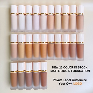 Marca privada, larga duración, cobertura completa, <span class=keywords><strong>maquillaje</strong></span>, base líquida <span class=keywords><strong>para</strong></span> pieles oscuras - Product Image 5