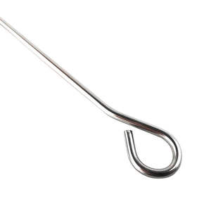 Pincho reutilizable <span class=keywords><strong>de</strong></span> acero inoxidable, palitos <span class=keywords><strong>de</strong></span> barbacoa <span class=keywords><strong>de</strong></span> Metal <span class=keywords><strong>de</strong></span> alta calidad, juegos <span class=keywords><strong>de</strong></span> Kabob para asar carne, <span class=keywords><strong>pollo</strong></span>, <span class=keywords><strong>verduras</strong></span> - Product Image 5