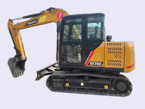 Mini-excavatrice Sany SY75C-9 d'occasion en excellent état, moteur ISUZE, vente de composants principaux de qualité, pompe Liyuan - Product Image 4