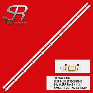 Bande LED d'origine neuve pour téléviseur Skyworth 43G30, réf. SW43D10-ZC31AG-04 303SW430042 SK43L92A-V01, réf. 3252 - Product Image 2