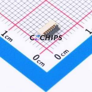 FPC-0.5FX-6PWBH10 FFC/FPC Connector SMD,P=0.5mm,Horizontal Mount Connector Flip Cover Type Bottom Contact 6P 0.5mm - Product Image 1