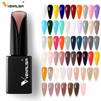 VENALISA 15ML Top Vente Vernis à Ongles Haute Brillance Longue Durée UV LED Soak Off Gel OEM/ODM Marque Privée 56 Couleurs Gel UV