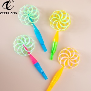 Doppelte Windmühlen-Pfeife Spielzeug <span class=keywords><strong>Mini</strong></span> Plastik Geschenk Souvenir Spielzeuge Weihnachten für Kinder - Product Image 3