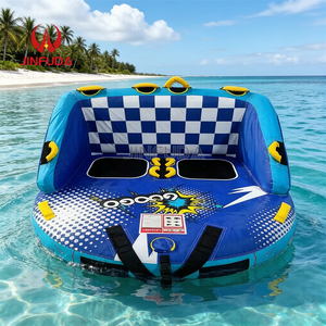 Bote Inflable Remolcable de PVC para 3 Personas, Tipo Glider, para Deportes Acuáticos y Alquiler de Esquí Acuático - Product Image 2