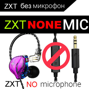 Écouteurs filaires QKZ ZXT Audiophile Bass HiFi Music Sport Monitors 3,5 mm avec micro et sans micro pour <span class=keywords><strong>iPhone</strong></span> Samsung Ordinateur - Product Image 5