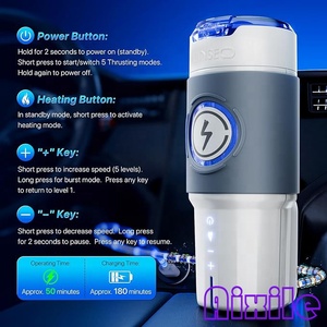 Masturbador Masculino, Juguetes Sexuales para Hombres, Bomba para Pene con Control por Aplicación, Estimulador con Movimiento de Empuje de 360° °   Juguete Sexual Masculino con Calefacción de <span class=keywords><strong>5</strong></span> Velocidades - Product Image 6