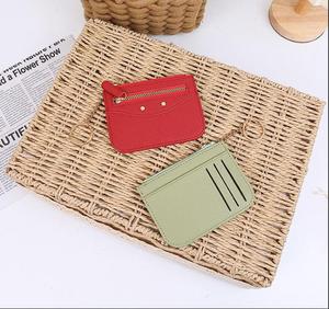Multi-card ID Card Holder Coin Mini Buckle <b>Purse</b> PU Short Waterproof Card Holder Small Designer Women Trending <b>Purses</b> - Product Image 4