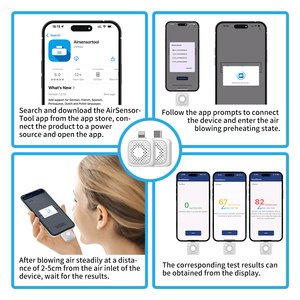 Độ chính xác cao cảm biến điện hóa rượu Tester, Chuyên Nghiệp breathalyzer cho tự kiểm tra trước khi lái xe - Product Image 4