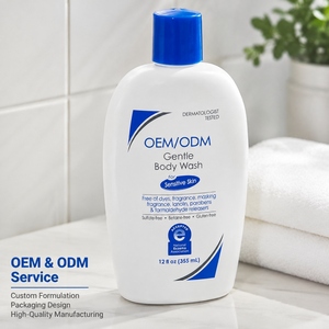 Gel de Ducha Suave para el Cuerpo, No Reseca, con pH Equilibrado, para Piel Sensible, Probado por Dermatólogos, 12 Fl Oz, OEM/ODM - Product Image 1