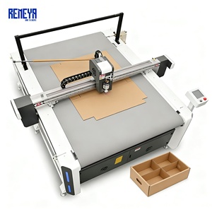 REMEYA Industrial <b>Cardboard</b> Cutter for Triple Wall AC Flute 50mm with V Cutting Tool and Creasing for <b>Box</b> Plotter - Product Image 1