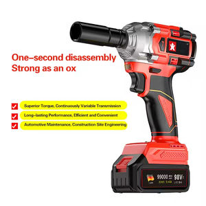 <span class=keywords><strong>Clé</strong></span> à chocs sans balais de qualité professionnelle 21V, couple élevé, lithium-ion, sans fil, pour assemblage automobile intensif - Product Image 5