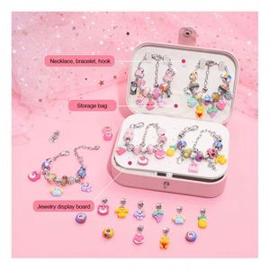 Luxe 2025 Titane Bracelet pour Femmes Cristal Pendentif À La Mode En Acier Inoxydable Perlé Bracelet Bijoux Bijoux Fabrication De Bijoux Jouet - Product Image 1