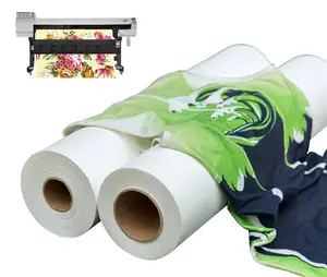 Papier de transfert par sublimation 64 "pour imprimante Epson F570 rouleau de papier d'impression numérique par sublimation