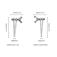 Metall verstellbarer Pferde augen katheter Penis Plug Stimulator Masturbation Ejakulation Verzögerung Sex Tool Harnröhre dilatatoren für Männer