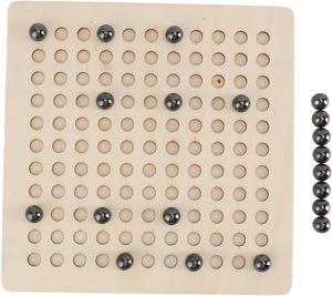 Bằng Gỗ Từ Tương Tác Bàn Cờ Bàn Trò Chơi Với Nam Châm Đá Gia Đình Trò Chơi Bên Cho Trẻ Em Và Người Lớn - Product Image 1