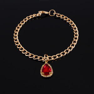 Collar ajustable para mascotas, colgante de diamante de cristal de Metal, Collar de cintas sólidas para gato, Princesa, fiesta de cumpleaños, mascota de calidad - Product Image 3