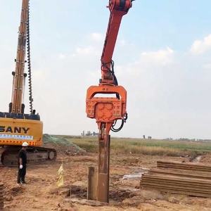 450 knढेर ड्राइवर हाइड्रोलिक वाइको हैमर खुदाई मशीन ट्यूब ढेर शीट वाइको हैमर - Product Image 4