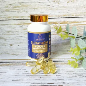 Glutathion-Kapsel für die Aufhellung schwarzer Haut 100% natürliche 1500mg Aufhellung produkte für Haut glutathion
