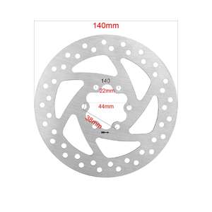 140mm Disc Brake Rotor for 6 Ultra Kukirin G2 Max <b>Scooter</b> Rear Brake 44mm Diagonal Six Hole Kukirin G2 Max 140MM Disc Brake - Product Image 2