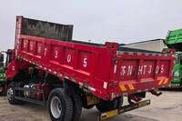 Подержанный самосвал Shaanxi Delong G500, стандартная грузоподъемность, дизель 4.3 л, 4x2, одинарная ось, быстрая 10-ступенчатая коробка передач, грузовой отсек 5.2 м, полурядный кузов