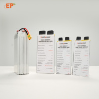 Sel Baterai LiPo Solid State 64Ah 66Ah 67Ah 75Ah untuk Drone, Sel UAV 3.95V Baterai Lithium untuk Drone Pertanian Perlindungan Tanaman