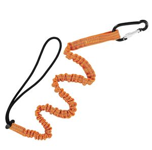 Retractable Tool Lanyard Stainless Steel <b>Lock</b> Carabiner Adjustable Loop End Fall Protection Safety Scaffold Construction Roofing - Product Image 1