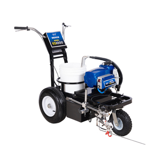 آلة طلاء خطوط الطرق تعمل بالمحرك ES1000 72 فولت-20 أمبير، جهاز رش بدون هواء لرسم الخطوط بتدفق 3 لتر/دقيقة - Product Image 3