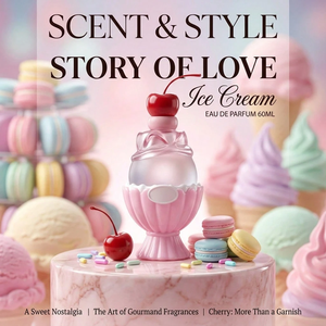 เรื่องราวของความรักไอศกรีม Eau de Parfum สำหรับผู้หญิงมะระวานิลลาเบอร์รี่หวาน - Product Image 2
