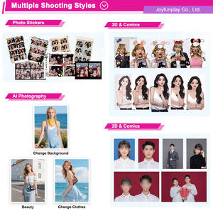 Cabina de Fotos Instantánea JFP, Operada con Monedas, Cabina de Fotos Selfie, Máquina Expendedora para Eventos, Compatible con Cámara - Product Image 5