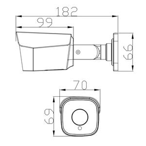 Son Y 335 PoE Bullet CCTV Kamera Sistemi Akıllı Çift Işık ColorVu 5MP 25fps İnsan ve Araç Algılama Destekli CMOS Sensör SD Kart - Product Image 6