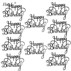 Set Personalizzato di 10 Decorazioni Luccicanti per Torta di <span class=keywords><strong>Compleanno</strong></span>, Topper per Torta di <span class=keywords><strong>Compleanno</strong></span> per Ragazze, Decorazioni per Dessert con Glitter - Product Image 4