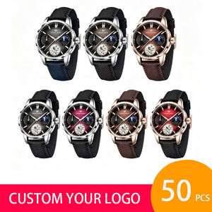 In Stock 1 Pcs Custom Logo 50 Pcs Pagani Design YS021 Manufacturer Oem Odm Luxury Mens Automatic Mechanical Wrist Watch for Men - Product Image 1