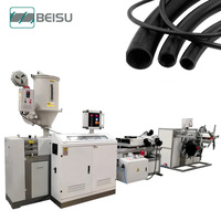 110-315mm plástico HDPE PE PVC doble pared simple corrugado Dwc tubo manguera extrusión producción fabricación máquina