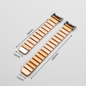 Cinturino di ricambio per orologio in metallo per <span class=keywords><strong>Mi</strong></span> Band 8 cinturino intelligente magnetico per <span class=keywords><strong>Mi</strong></span> <span class=keywords><strong>9</strong></span> - Product Image 4