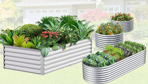 Fabricant chinois de jardinières en métal galvanisé surélevées pour légumes et fleurs - Product Image 2