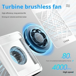 Aspirateur professionnel de poussière d'ongles sans balais à turbine, de haute qualité, européen et américain, personnalisable - Product Image 4