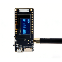 Placa de Desarrollo LoRa32 ESP32 con Pantalla Digital OLED de 0.96 Pulgadas (Computadora de Placa Única) Módulo Inalámbrico WIFI SMA