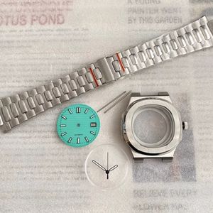 Set Completo Cassa Modificata da 41mm per Movimento Seiko NH35 Vetro Zaffiro Quadrante Luminoso - Product Image 1