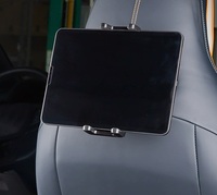 Support de tablette pour siège arrière pour BYD Song Plus Yuan Plus, support de tablette réglable à ventouse en ABS, portable et flexible pour voiture