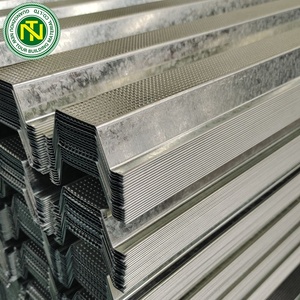 Accessoires de panneau de gypse Support de profil de cloison sèche en acier galvanisé goujon/piste en métal/canal de fourrure C/U <span class=keywords><strong>Quille</strong></span> en acier léger - Product Image 4