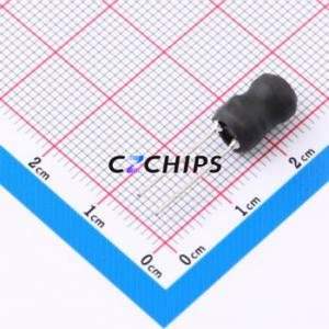 แหวนสี PDPTAT0608-100M/ตัวเหนี่ยวนำผ่านรูผ่านชิ้นส่วนรู (THT) D7.5xL10mm 10uH 3.1A 20% 3A - Product Image 2