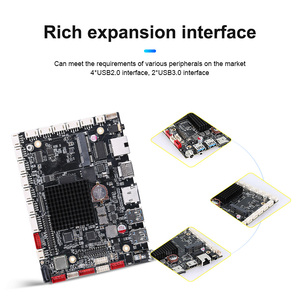 เมนบอร์ด Rockchip แบบฝังตัว RK3568 แอนดรอยด์ PCBA เมนบอร์ดควบคุมป้ายดิจิทัล พร้อมเอาต์พุต LVDS Rk3288 Pcba Motherboa - Product Image 4
