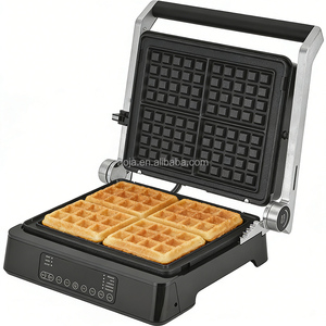 Grill de contact professionnel AOJA 1800W avec <span class=keywords><strong>menu</strong></span> intelligent, affichage numérique, système de charnières flottantes, ouverture à 90/180 degrés et bac de récupération des graisses - Product Image 5