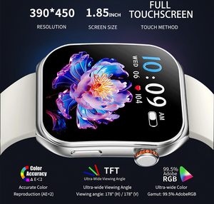 Montre connectée intelligente WB45 AI avec écran TFT carré, suivi de santé, étanche IP67, montre de sport GPS, appels HD, assistant vocal, NFC, ChatGPT - Product Image 6
