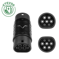Adaptateur Type 2 GBT 7kW 32A 220-240V XTEVSE – Station de recharge portable pour véhicules électriques, haute isolation, large compatibilité, pour remplacement/réparation