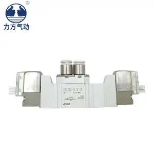 SMC Solenoid Valve SY7420-3LZD-01/SY7420-5GZD-01 Series Central Exhaust Solenoid Valve
