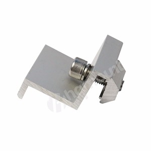 China Solar Mount Manufacturer 35mm-50mm <strong>Framed</strong> Solar Panel Mid <strong>Clamp</strong> Universal PV Mounting Rail <strong>Clamp</strong> - Product Image 5